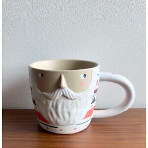 Fotini Tikkou by Anthropologie - Santa Claus Ceramic Christmas Mug